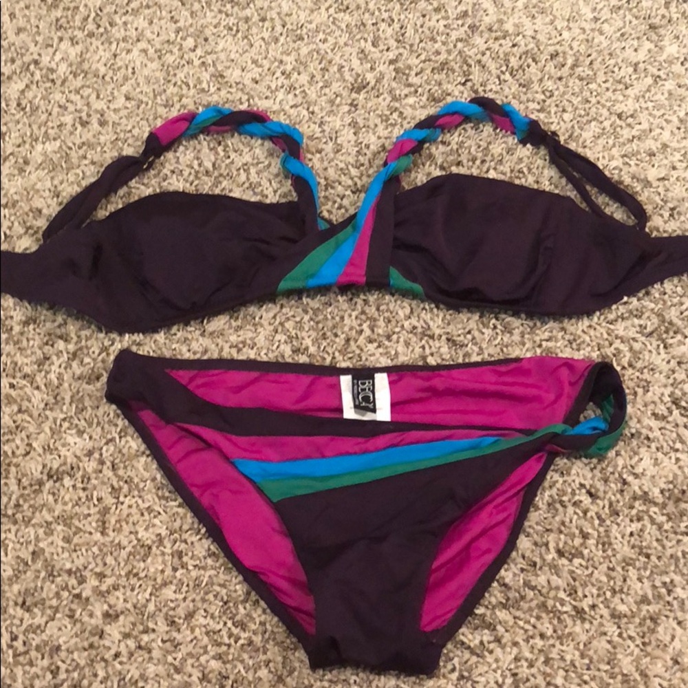 Rebecca Virtue two piece swimsuit. Never worn